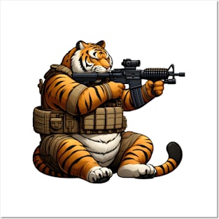 Tactical Tiger Posters and Art